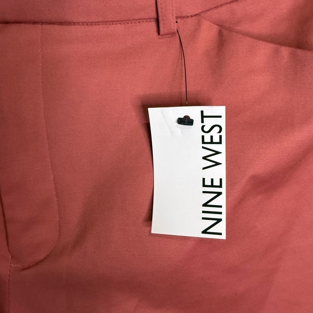 Nine West Slim Ankle Pants Women 18 High Rise Stretch Tailored Workwear NWT - Picture 2 of 7